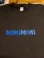 Preview: "MIMIMIMI" T-Shirt unisex schwarz